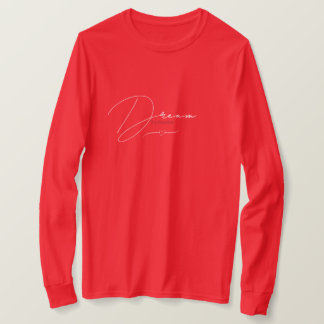 Casual Red Full Sleeve T-Shirt