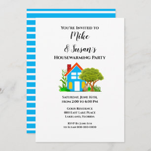 Casual Style Housewarming Party Invitation