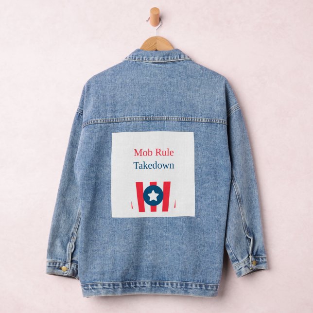 casual stylish tshirt  denim jacket (Hangar)