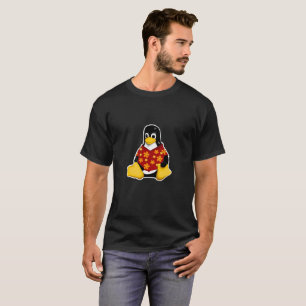 Casual Tux Red Outline T-Shirt