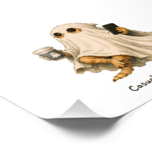 Casually Haunting My Own Life Bearded Dragon Art Photo Print