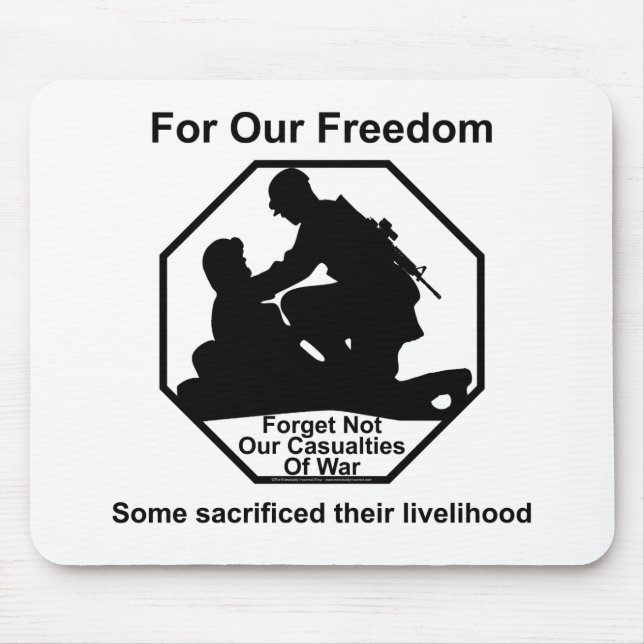 Casualties of war. mouse mat (Front)