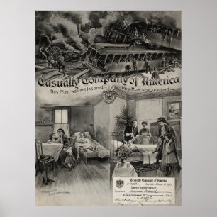 Casualty Company of America [1907] Poster
