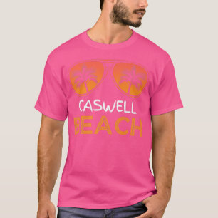 Caswell Beach, Vintage Retro Summer Family Vacatio T-Shirt