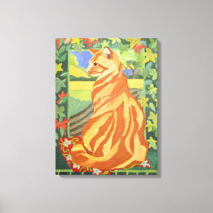 Cat 1 2014 canvas print