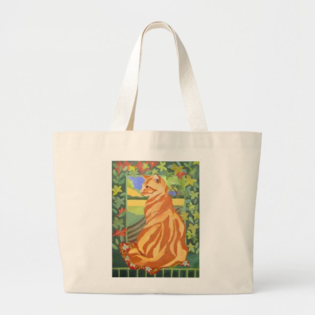 Cat 1 2014 large tote bag (Front)