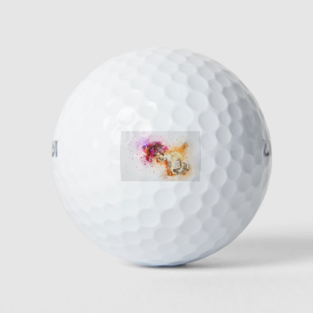 Cat 1 golf balls (Front)