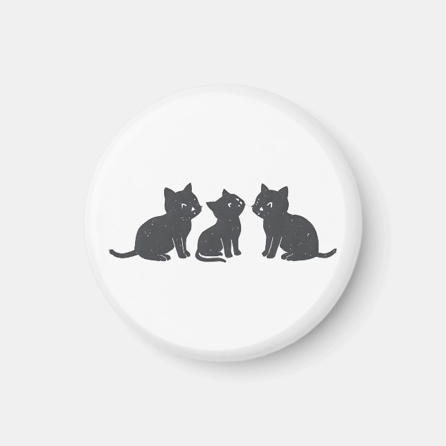 Cat (1) magnet (Front)