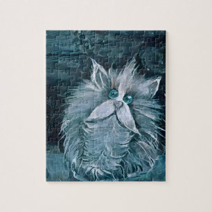 Cat 1 - Staring at you  Jigsaw Puzzle