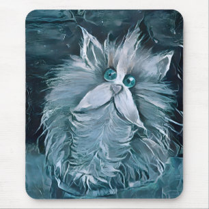 Cat 1 - Staring at you  Mouse Mat