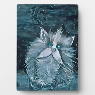 Cat 1 - Staring at you  Plaque