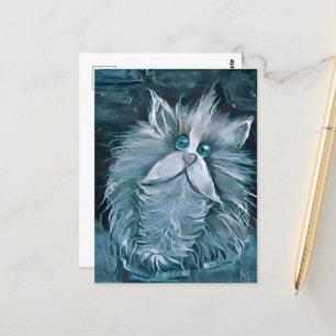 Cat 1 - Staring at you Postcard