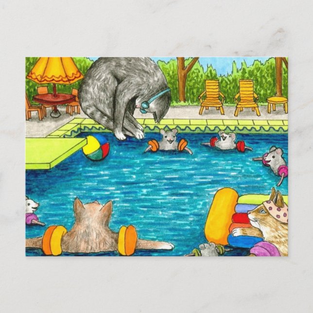 Cat 383 postcard (Front)