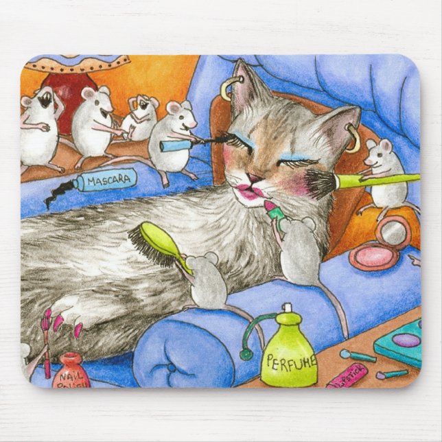 Cat 388 mouse mat (Front)