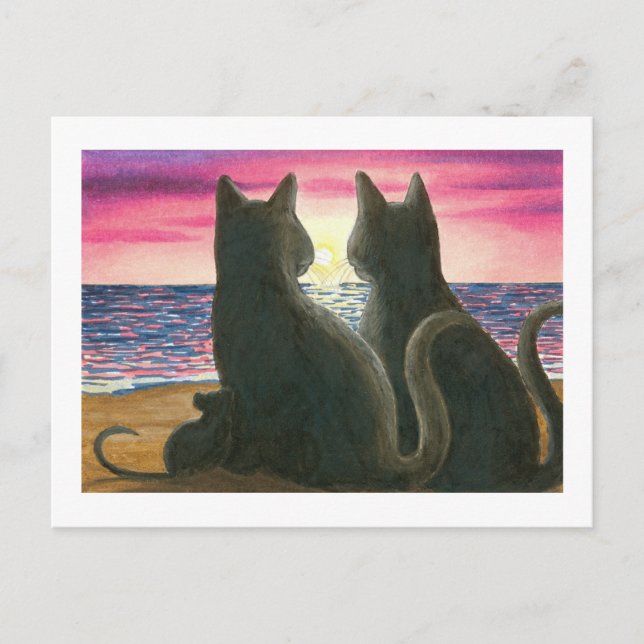cat 434 Postcard (Front)