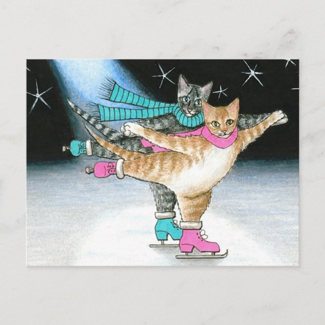 cat 437 postcard (Front)