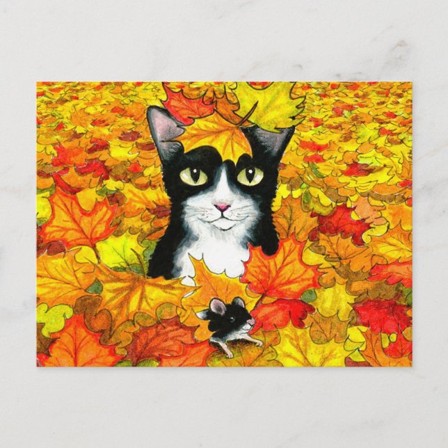 cat 447 postcard (Front)