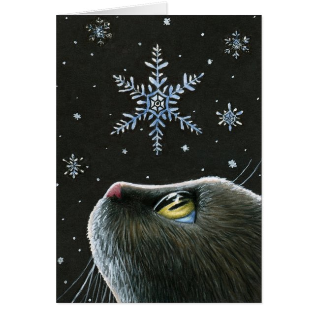 Cat 532 Snowflakes (Front)