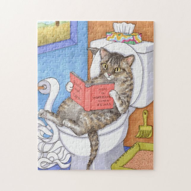 Cat 535 jigsaw puzzle (Vertical)