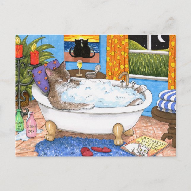 cat 567 postcard (Front)