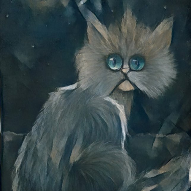 Cat 5 - Cold night Plaque (Creator Uploaded)