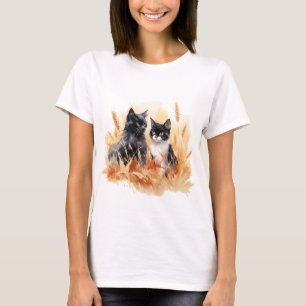 Cat 5 in Fall T-Shirt
