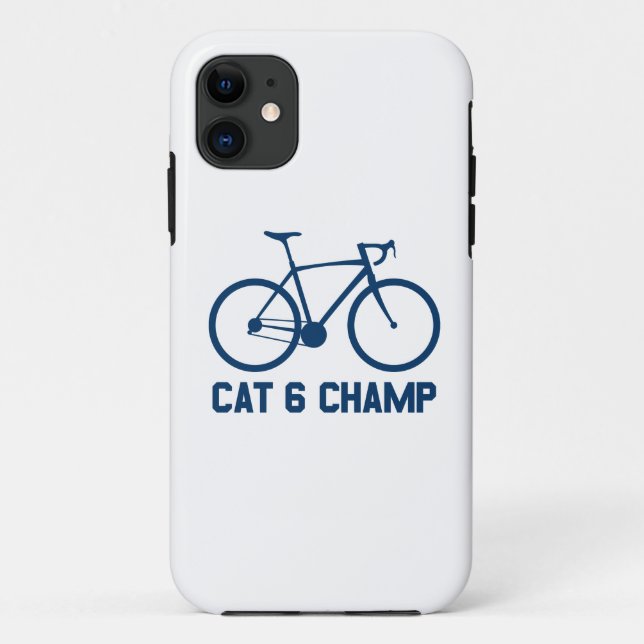 CAT 6 Champ Case-Mate iPhone Case (Back)