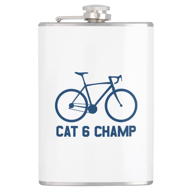 CAT 6 Champ Hip Flask (Front)