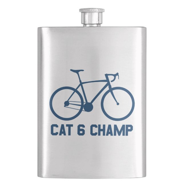 CAT 6 Champ Hip Flask (Front)