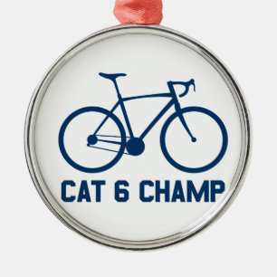 CAT 6 Champ Metal Tree Decoration