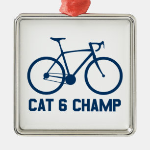 CAT 6 Champ Metal Tree Decoration