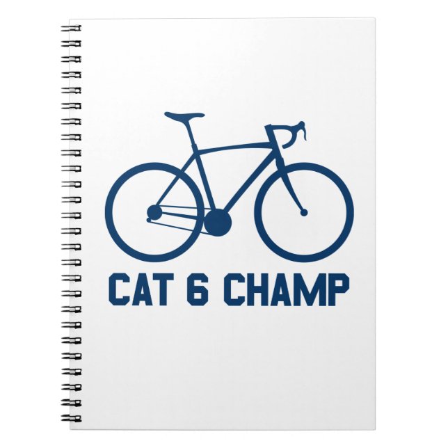 CAT 6 Champ Notebook (Front)