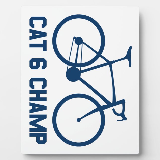 CAT 6 Champ Plaque (Front)