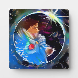 Cat 6 - Solar eclipse Plaque