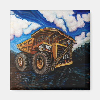 Cat 797 Suncor Oilsands Magnet