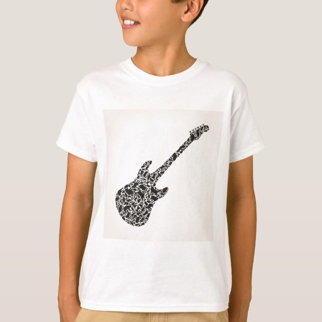 Cat a guitar T-Shirt (Front)