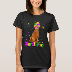 Cat Abyssinian Mask Mardi Gras Carnivals Animals C T-Shirt