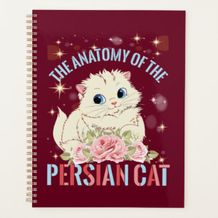 cat aesthetic,The Anatomy Of The Persian Cat Planner