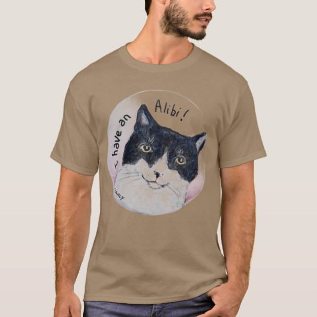 Cat Alibi tshirt (Front)