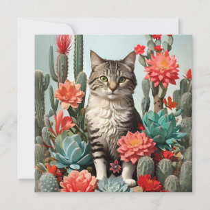 Cat Among the Cactuses   Cat Lovers