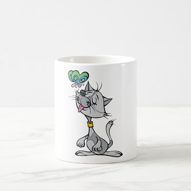 Cat And A Butterfly Mug (Creator Uploaded)