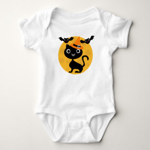 Cat and Bats Halloween T-shirts and Gifts