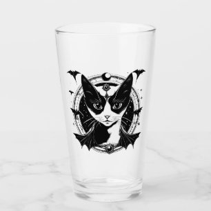 Cat and Bats I Glass