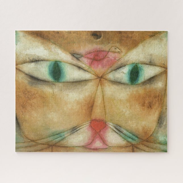 Cat and Bird by Paul Klee  Jigsaw Puzzle (Horizontal)