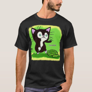 Cat and cucumbers T-Shirt
