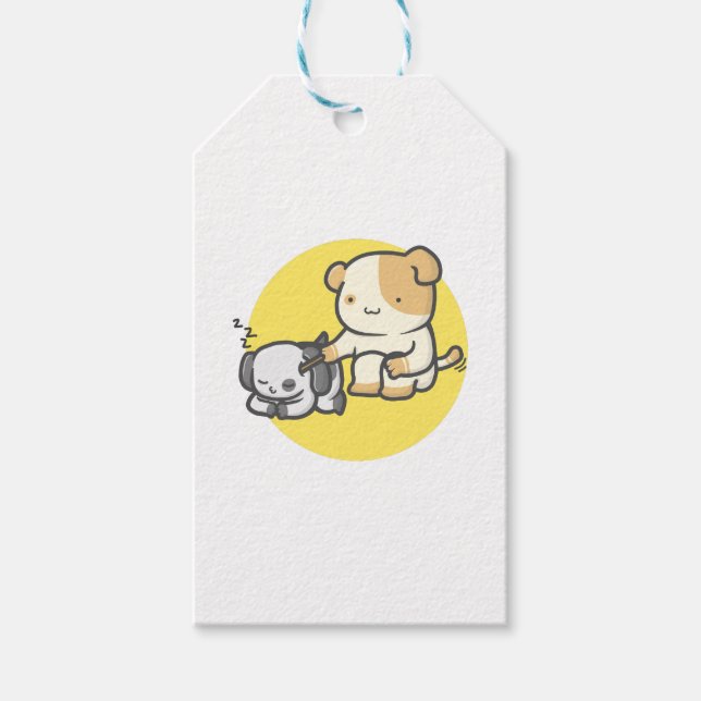 Cat and Dog Gift Tags (Front)