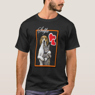 Cat And Dog Selfie Art T-Shirt