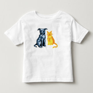 Cat and dog toddler T-Shirt