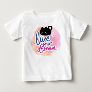 cat and dream design t-shirt