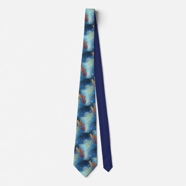 Cat and Fiddle Tie (Front)